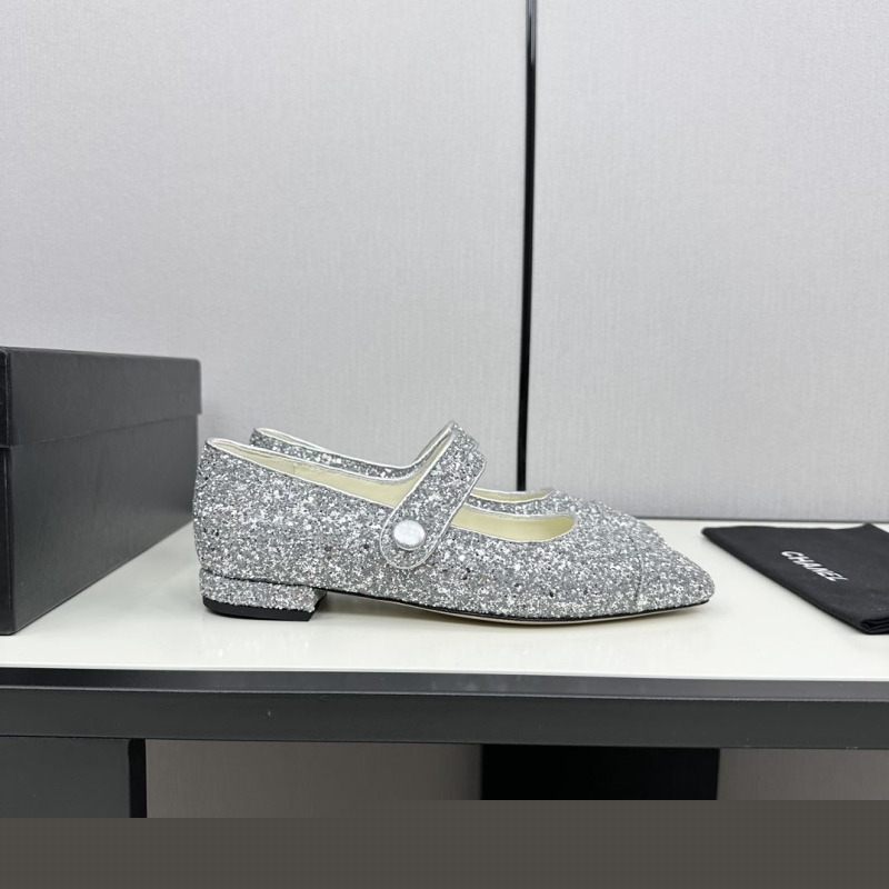 Ch*el flat shoes
